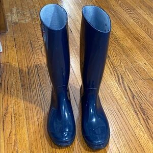 Nicole Miller Rain Boots Navy